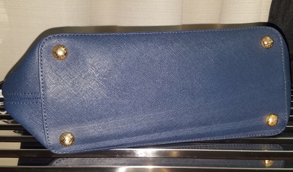 Mk Jet Set Scarf Tote (Blue) - Picture 9 of 11